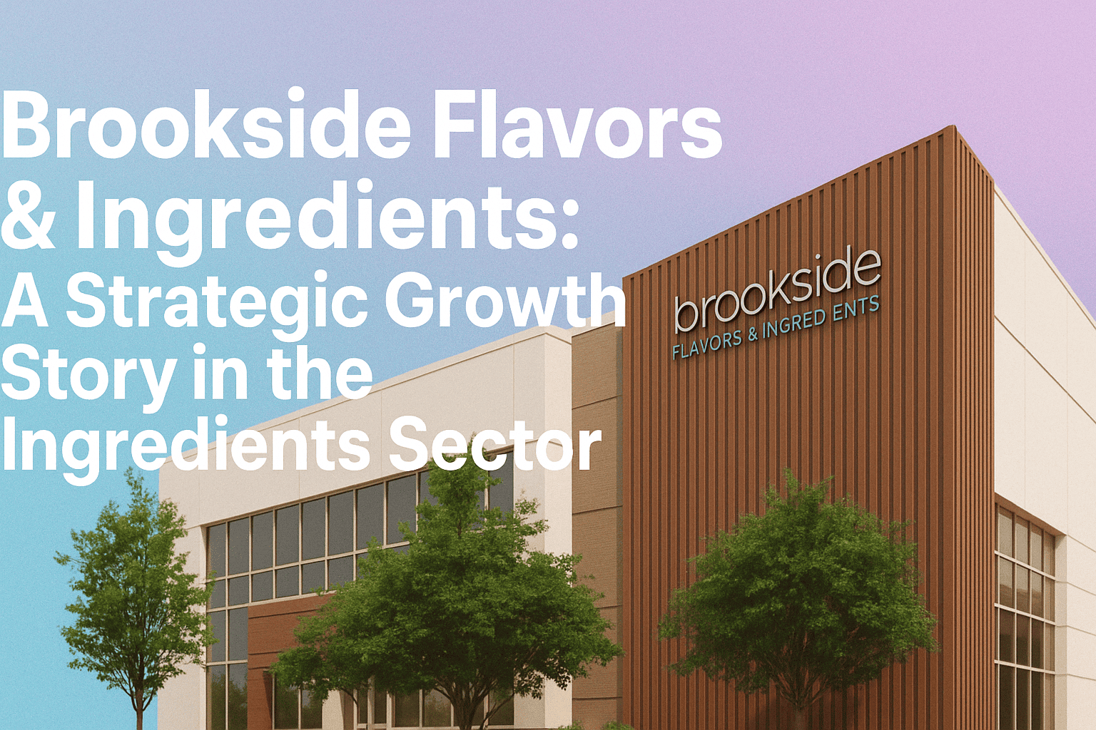 brookside flavors investment guide